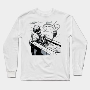 holiday skeleton Long Sleeve T-Shirt